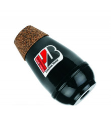 "HUMES&BERG SKU 234BK Stonelined Snub Nose Black Aluminum Practice Trumpet Mute"