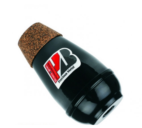 "HUMES&BERG SKU 234BK Stonelined Snub Nose Black Aluminum Practice Trumpet Mute"