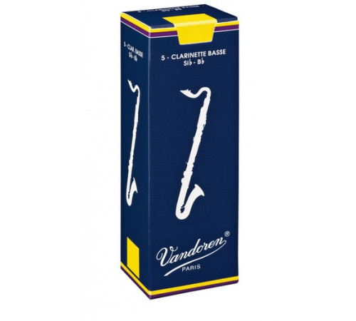 "Vandoren CR-122 (№ 2) Трости для бас кларнета, серия Traditional"